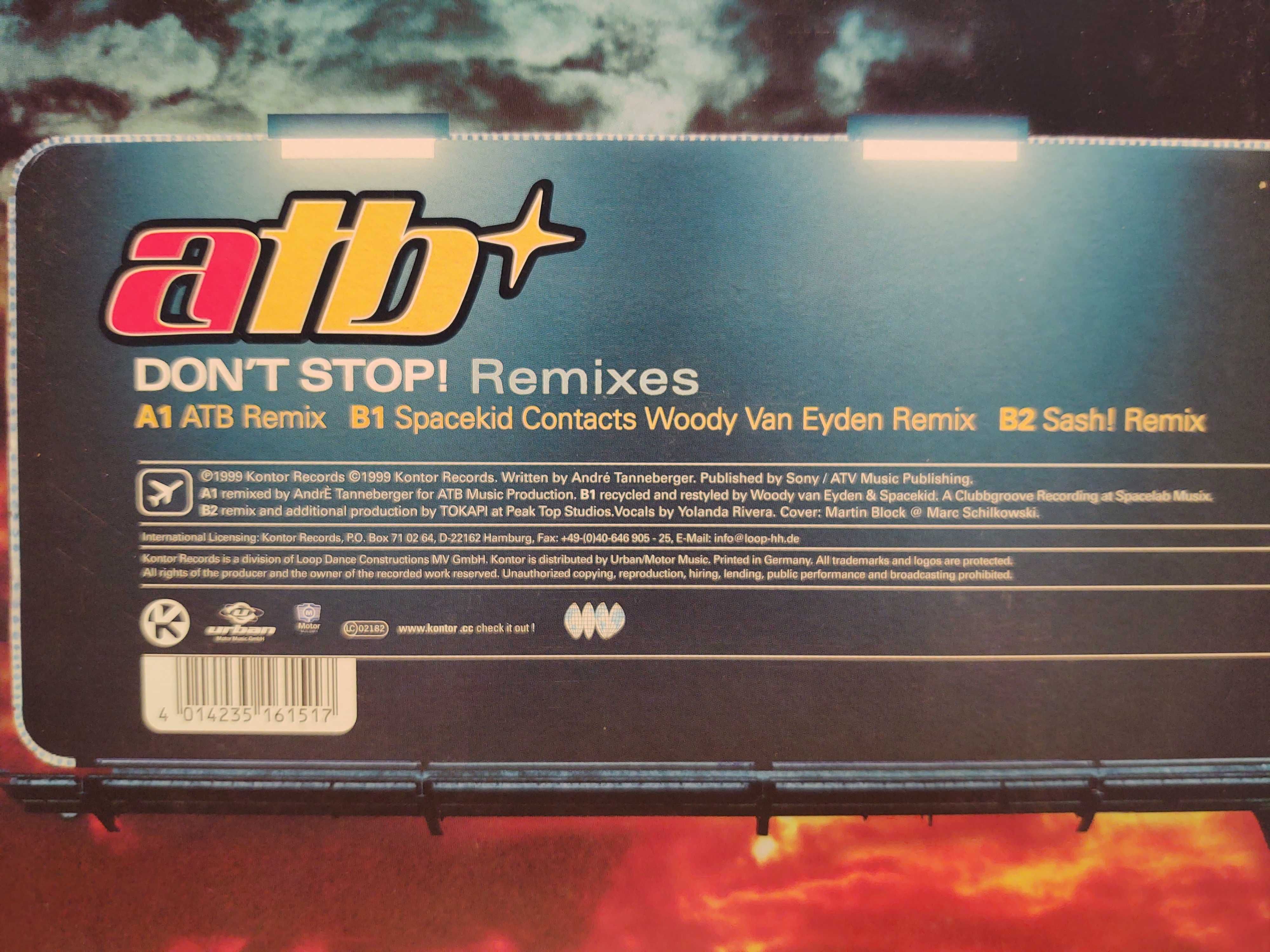 ATB – Don't Stop! (Remixes)   Winyl Trance Klasyk