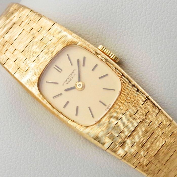 IWC SCHAFFHAUSEN CAL. 432 zegarek damski VINTAGE Lite ZŁOTO 18K / 750