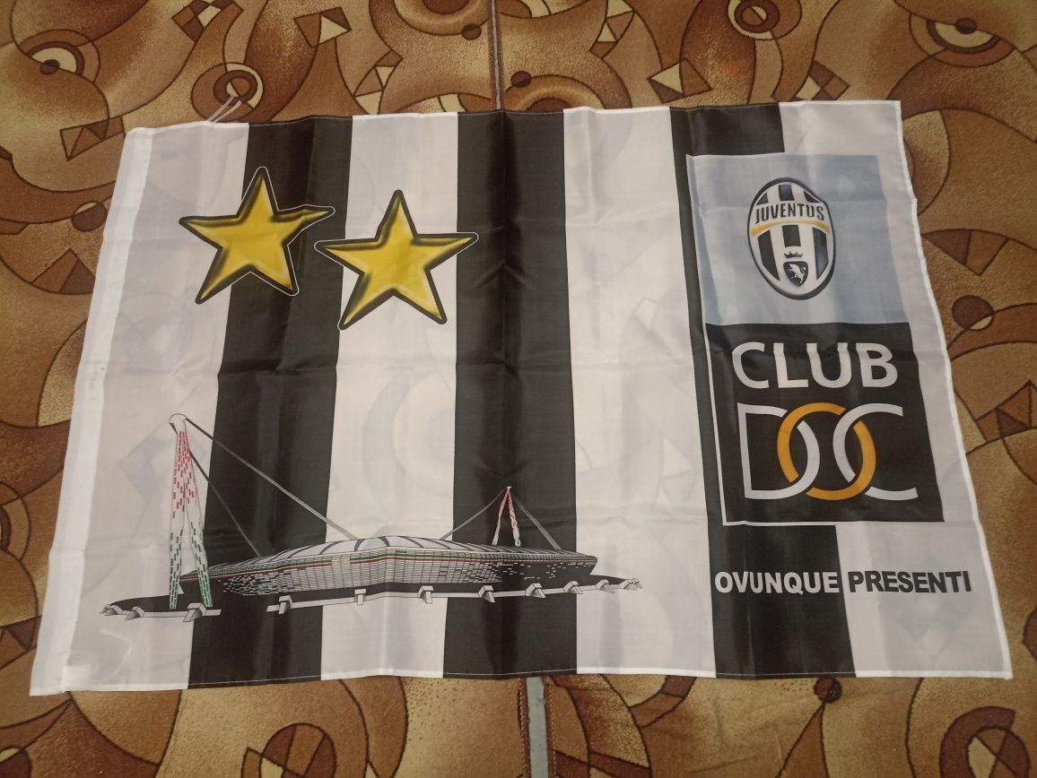 Прапор ФК Ювентус Juventus