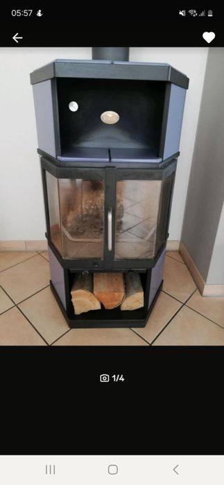 Piec kominek koza