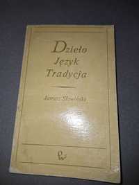 Dzieło język tradycja Janusz Sławinski 1974