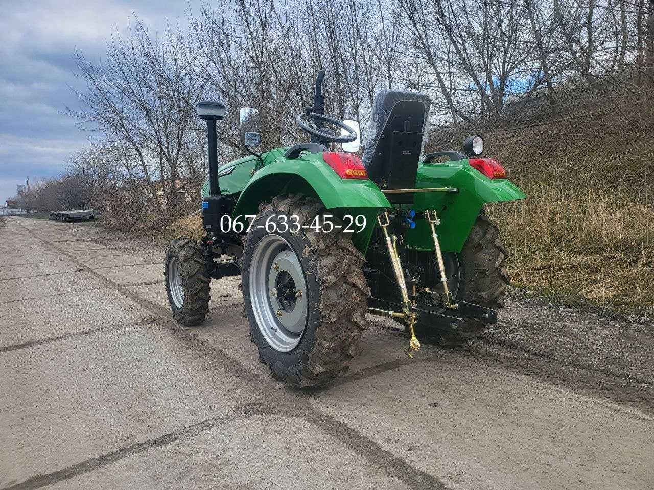 Мінітрактор Файтер XT244 Дводиск зчепл Редукторний міст Доставка Скаут