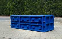 Forma do betonu bloków lego