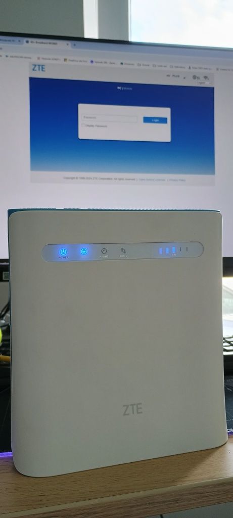 Router ZTE MF286D 4G LTE+ Advanced 600Mbps Nordic - możliwość openwrt