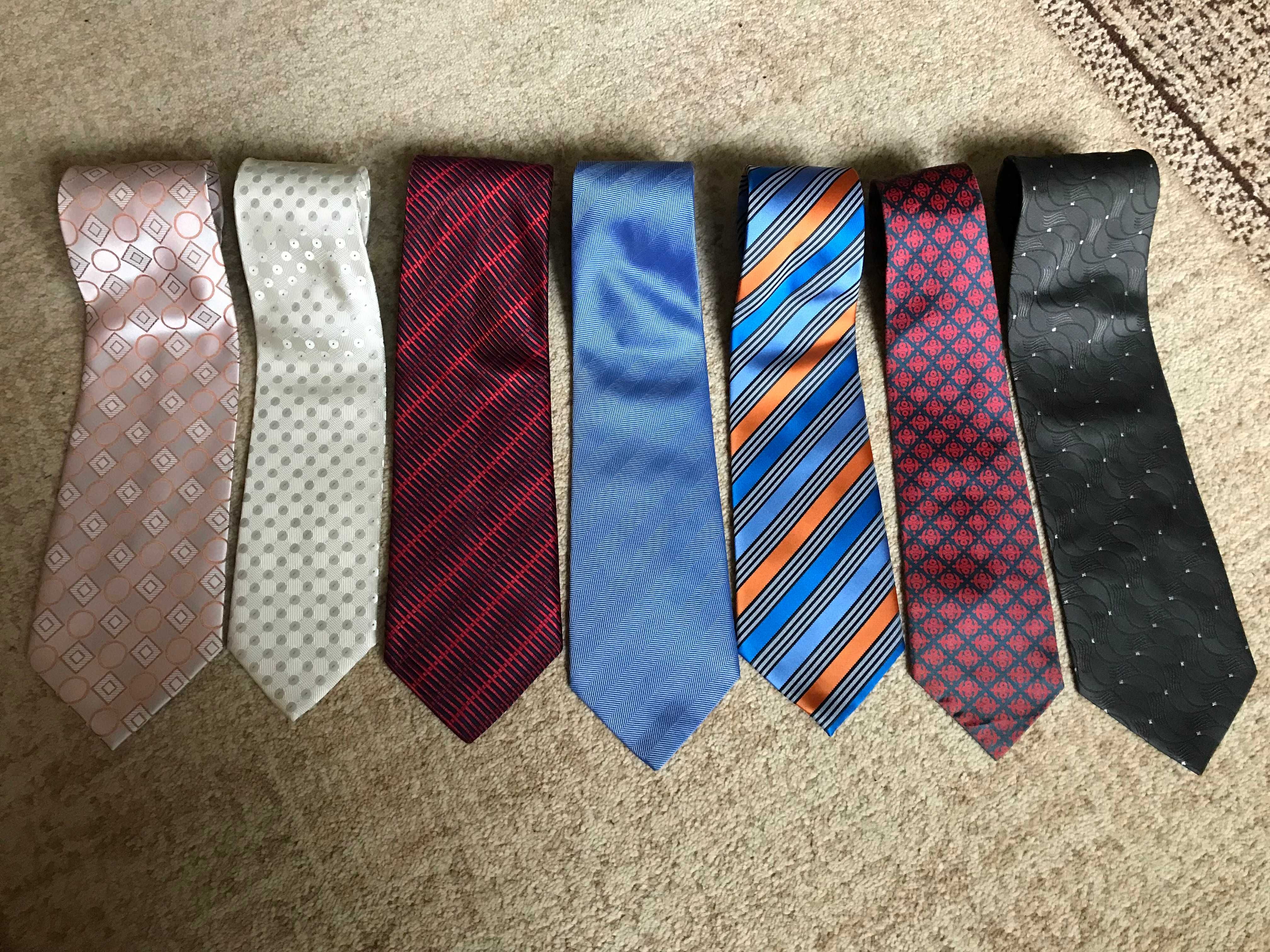 Krawaty męskie zestaw