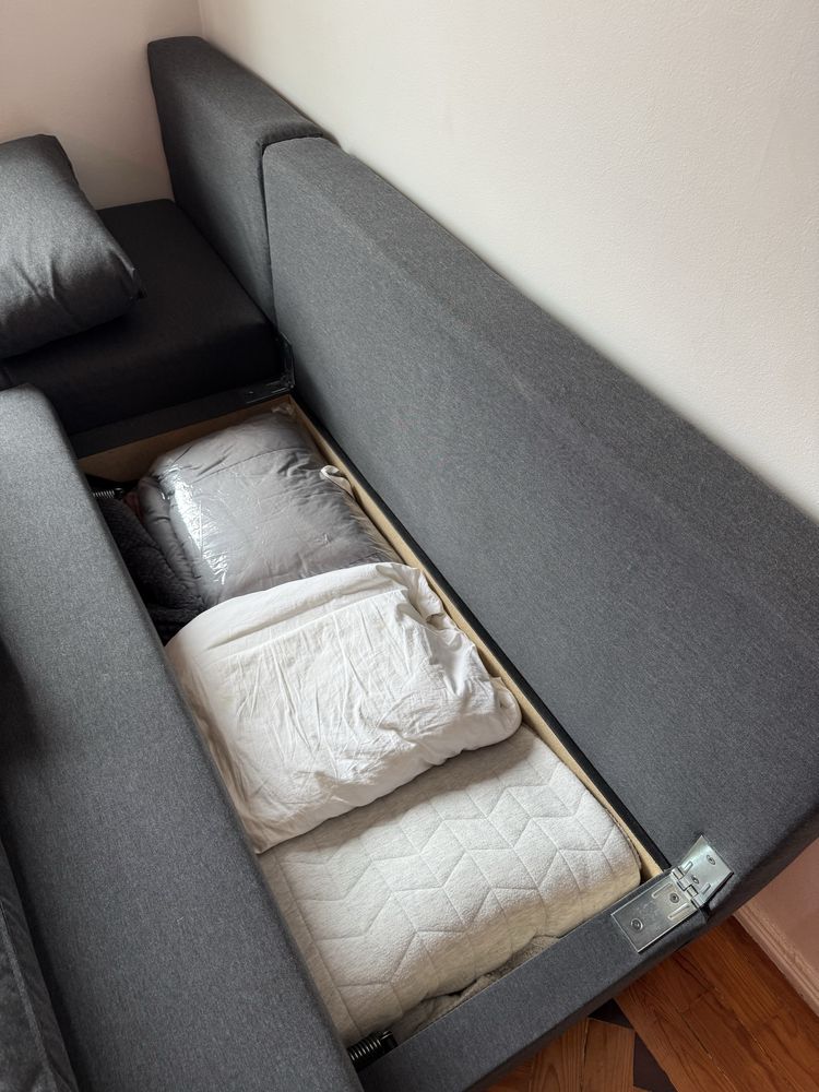 Sofá cama chaise longue Ikea