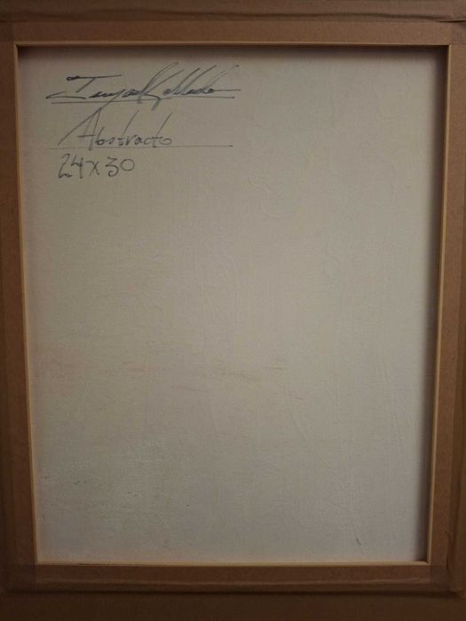 Óleo sobre Tela "Abstracto" 70x65 cm