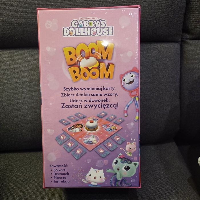 Gra Boom boom Koci domek Gabi nowa Trefl