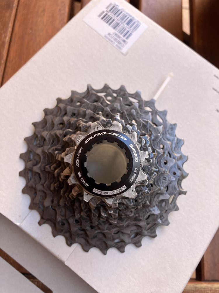 Cassete shimano dura ace 11-30, 12 velocidades