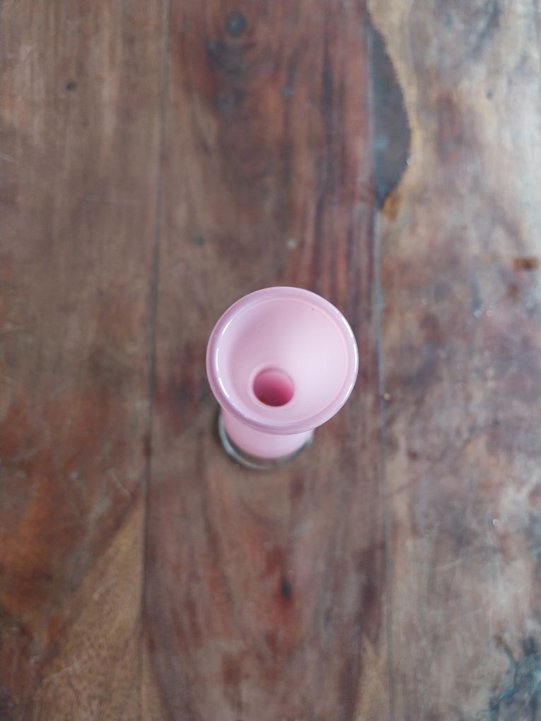 Jarra em vidro opalino rosa8