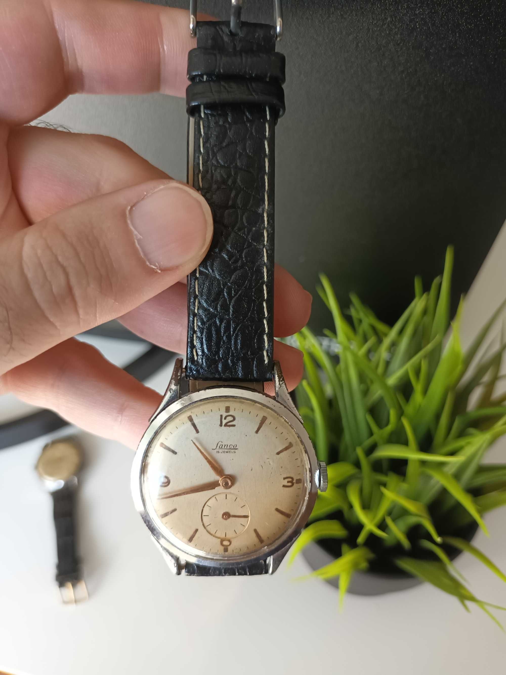 Relógio Lanco 15 Jóias  Vintage