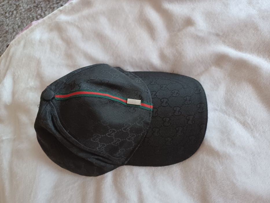 Czapka z daszkiem logo Gucci regulowana