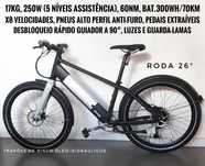 bicicleta elétrica citadina Ahooga Bike Modular Classic