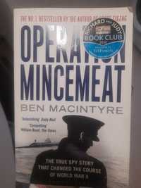 Livro Operation Mincemeat by Ben Macintyre (como novo)