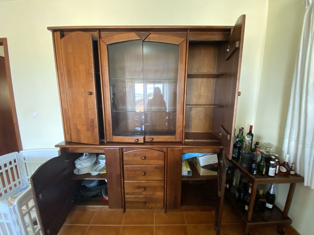 Movel de Sala com vidro