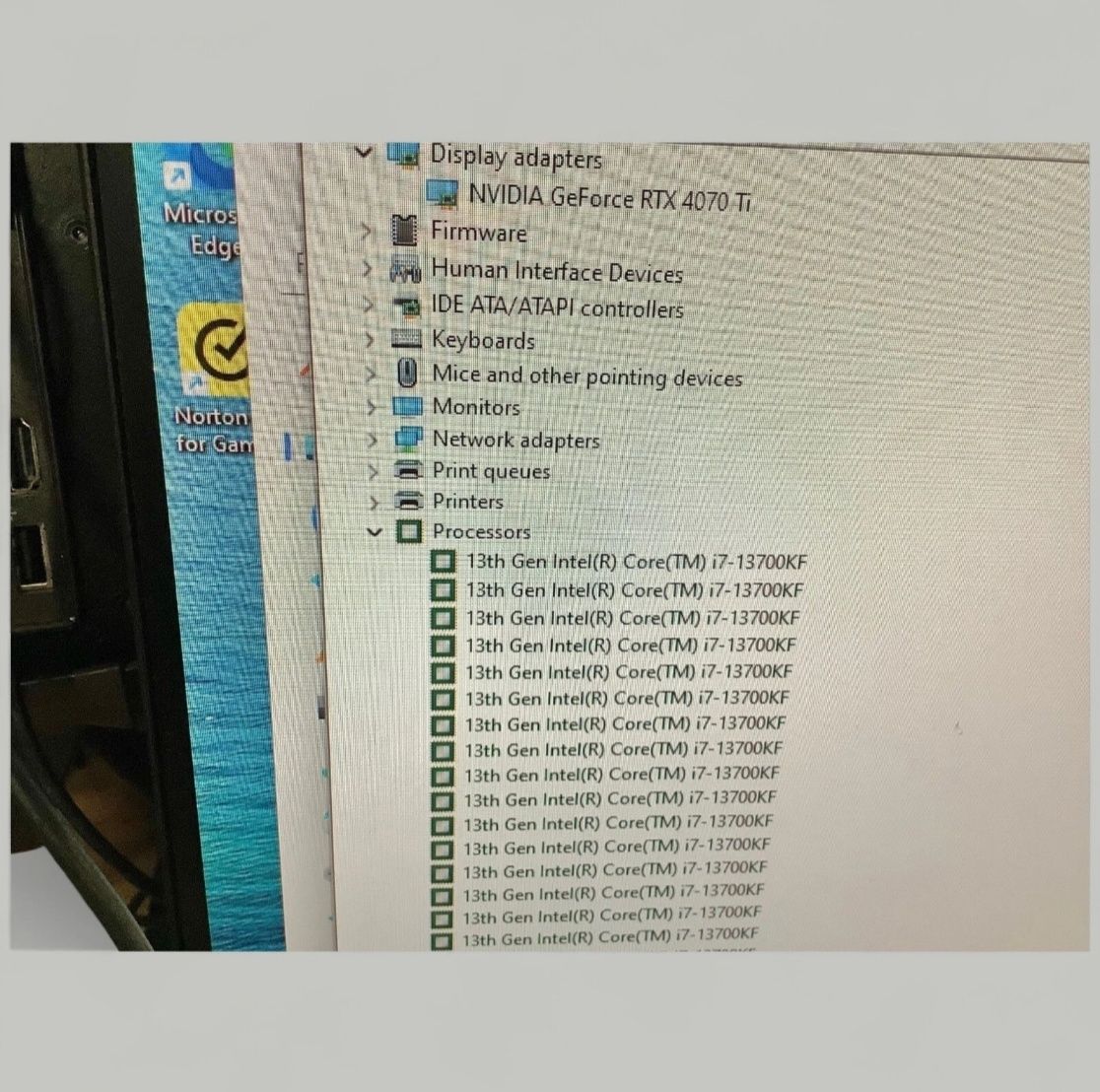 Комп'ютер. Intel i7-13700kf. Без відокарти
