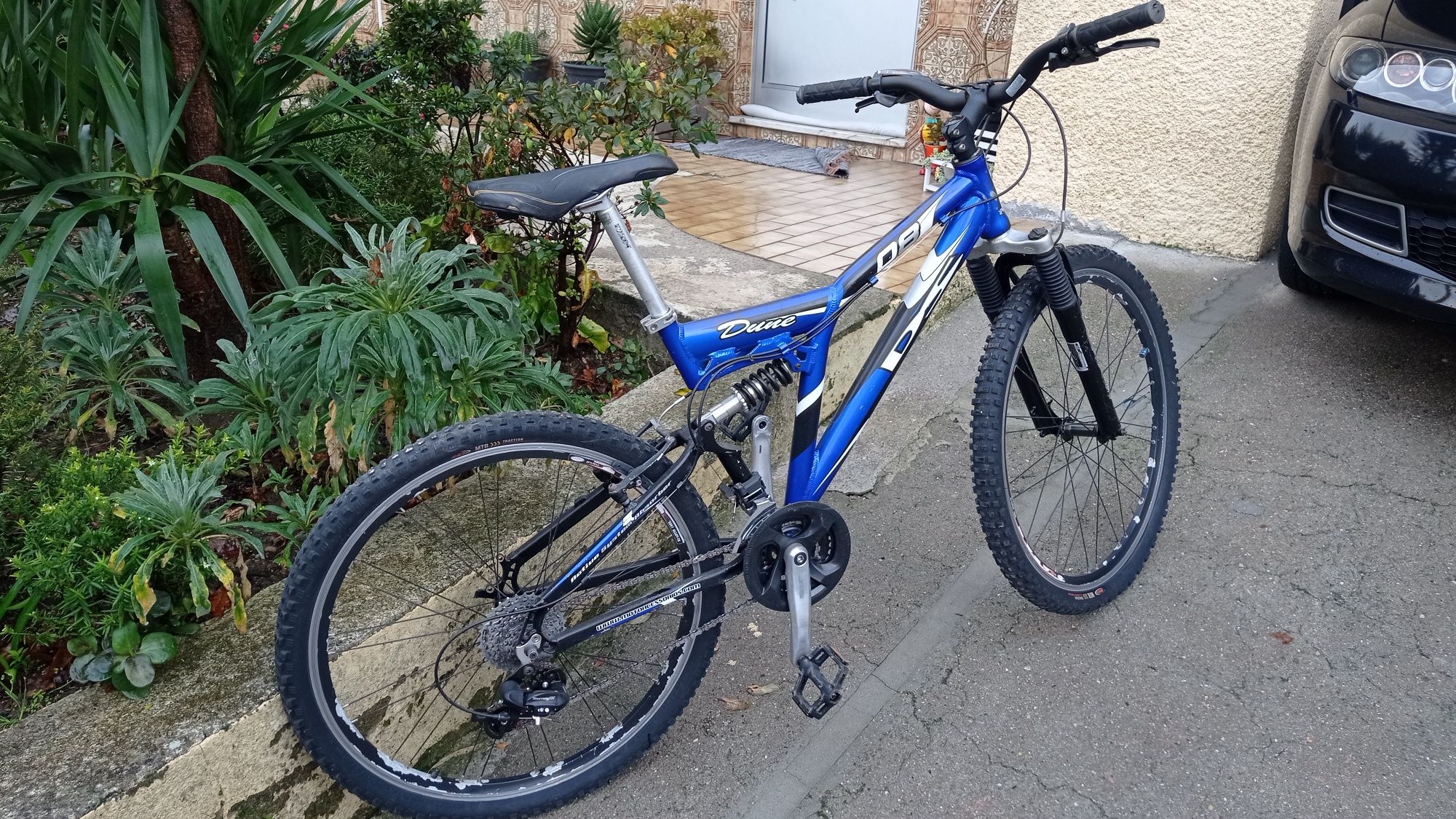 Bicicleta DS roda 26 suspensão total