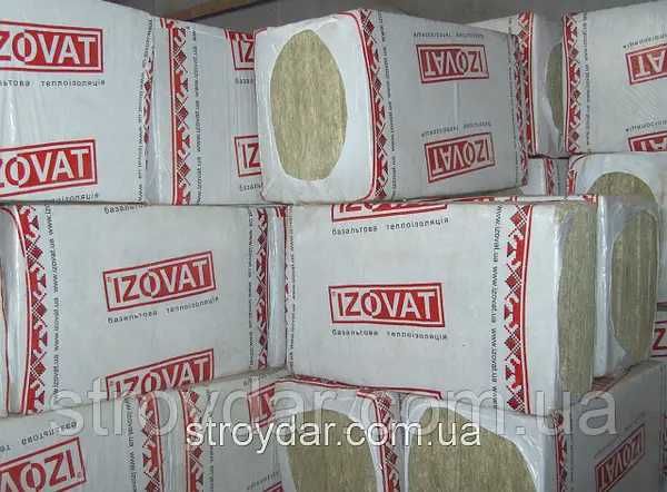 Мінеральна вата ФАСАДНА IZOVAT від 214 грн/м2