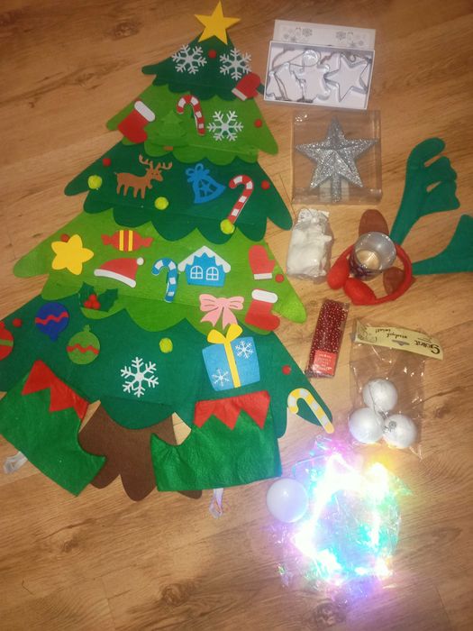 Zestaw Świąteczny dla Rodziny- ozdoby, dekoracje