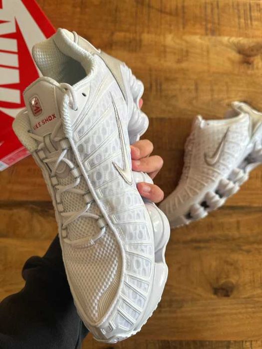 "Trampki" Nike_Shox_TL_White_R.43