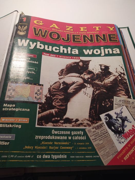 Gazety wojenne czasopisma