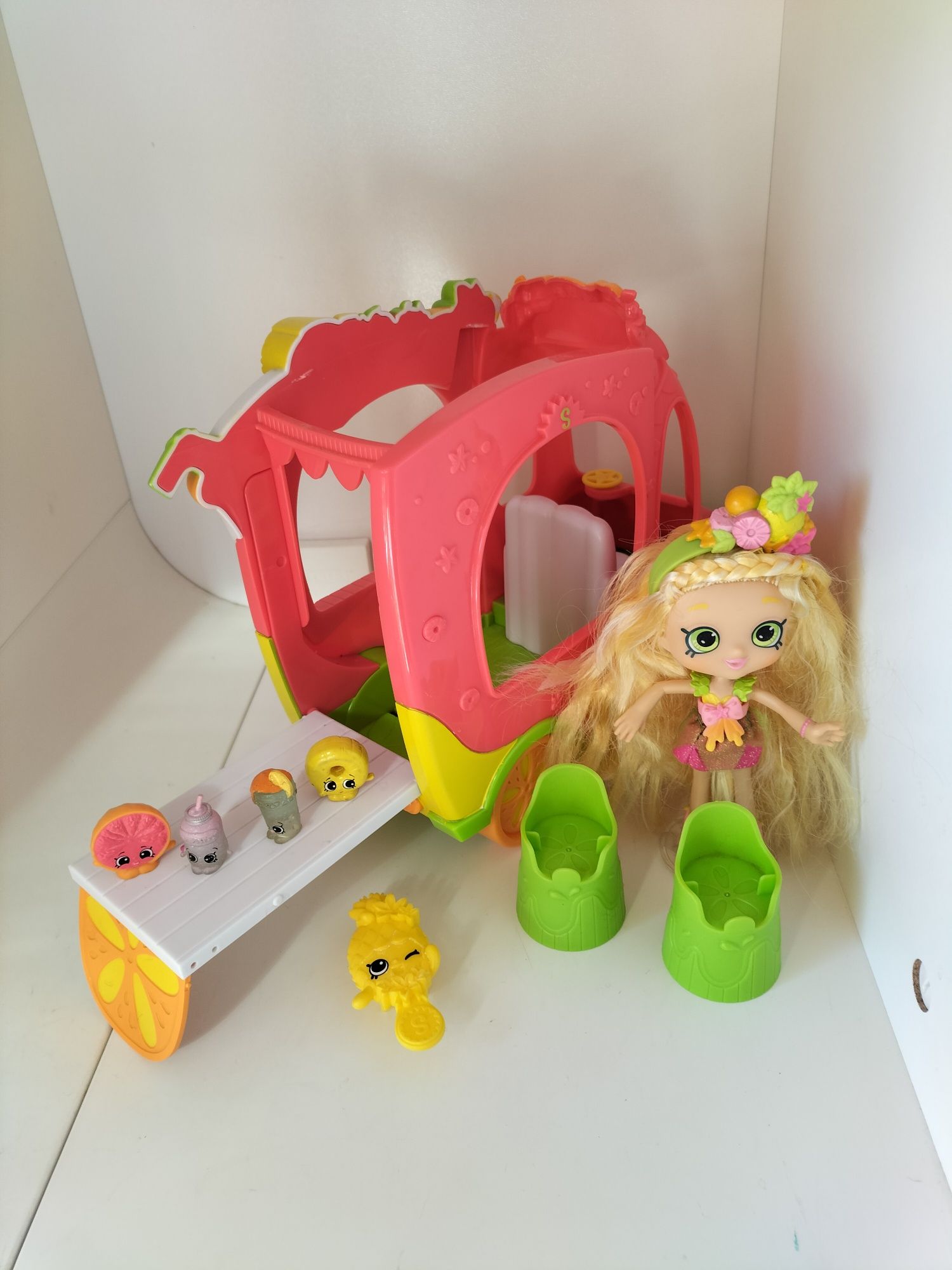 Lalka shopkins,auto,figurki,zestaw zabawek