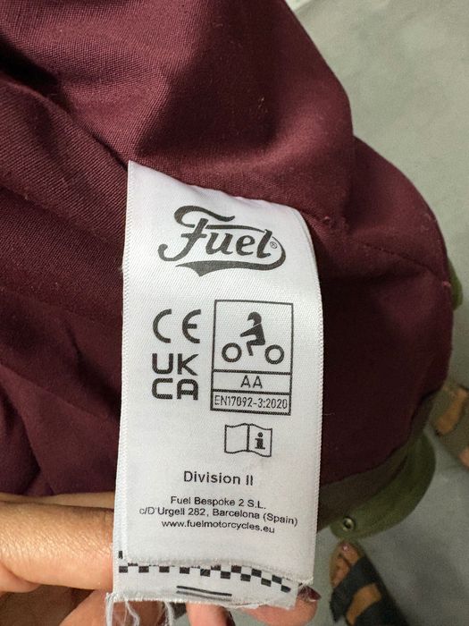 Casaco mota Fuel