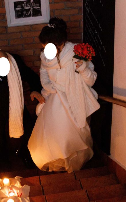 Suknia szczęścia – zachwycająca na ciele, klasyczna, KIESZENIE, r. 36