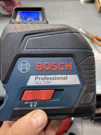 Laser Krzyzowy Bosch 3-80 Zestaw