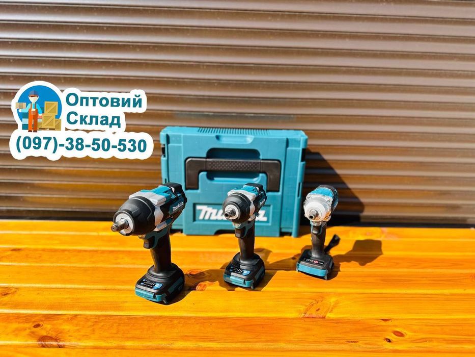 Акумуляторний Гайковерт 2/1 Makita DTW 800 Винтоверт безщітковий 36V9A