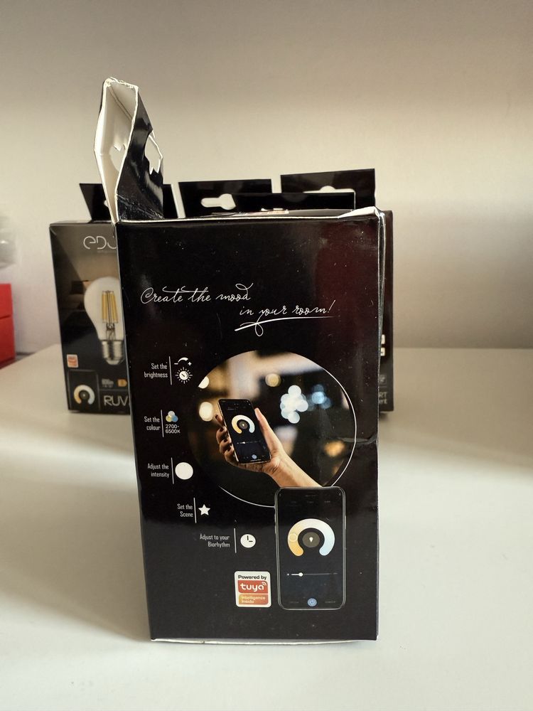 Smart żarówka WiFi LED Filament E27 806lm – Edo Ruva Nowa Kraków