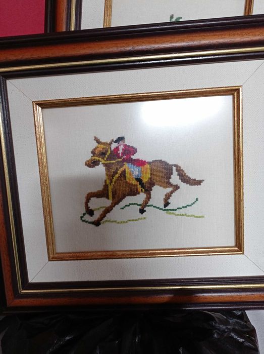 Quadros vintage ponto de cruz