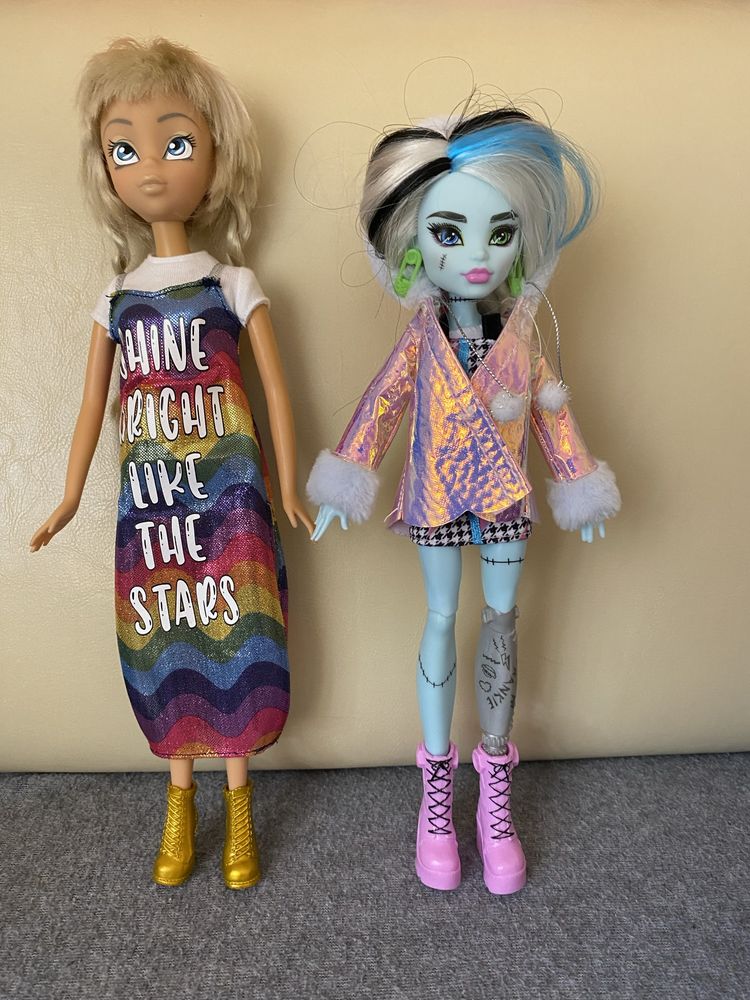 Ubrania dla lalek : barbie, lol omg, monster high