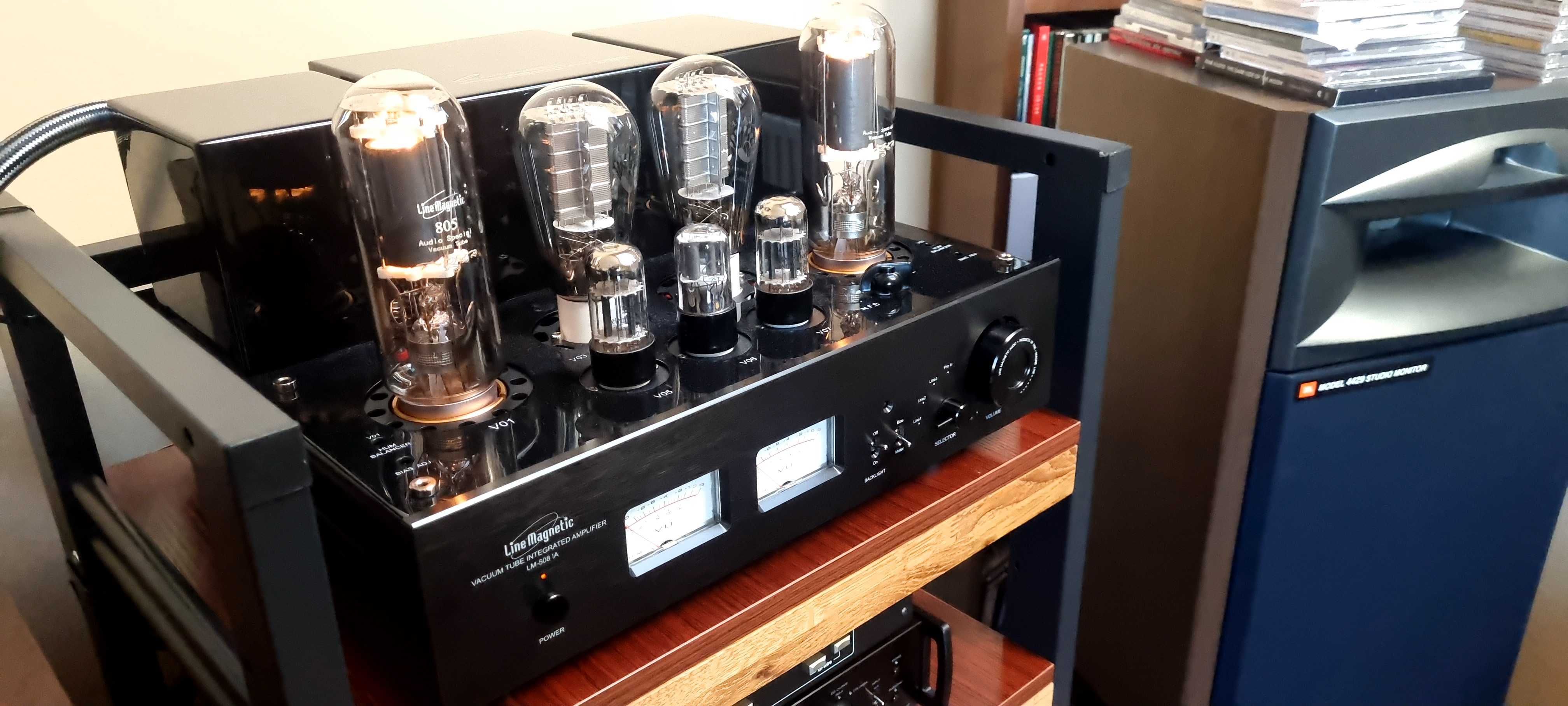 Wzmacniacz lampowy Line Magnetic LM 508 IA Single Ended