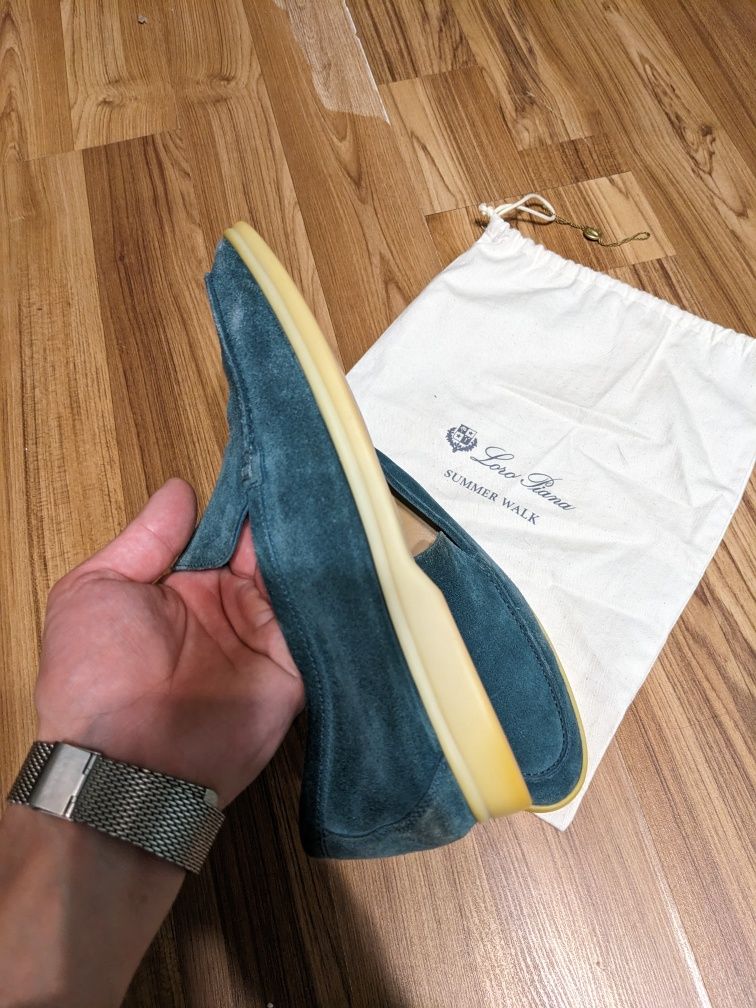 УВАГА! Оригінал, лофери Loro Piana Summer  Walk