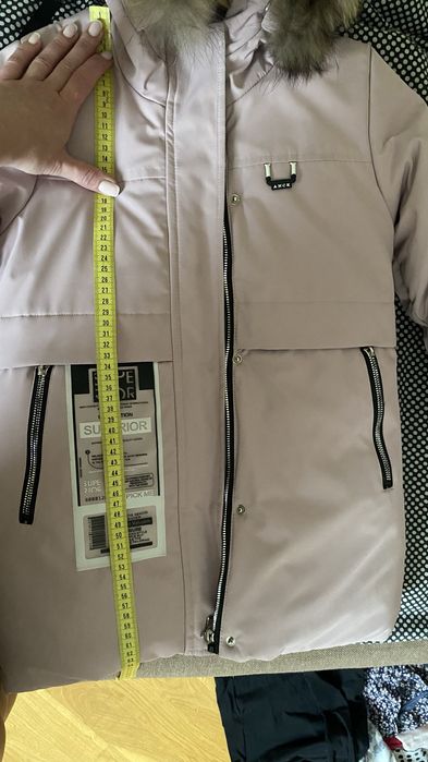 Зимовий плащ в ідеальному стані 122 см