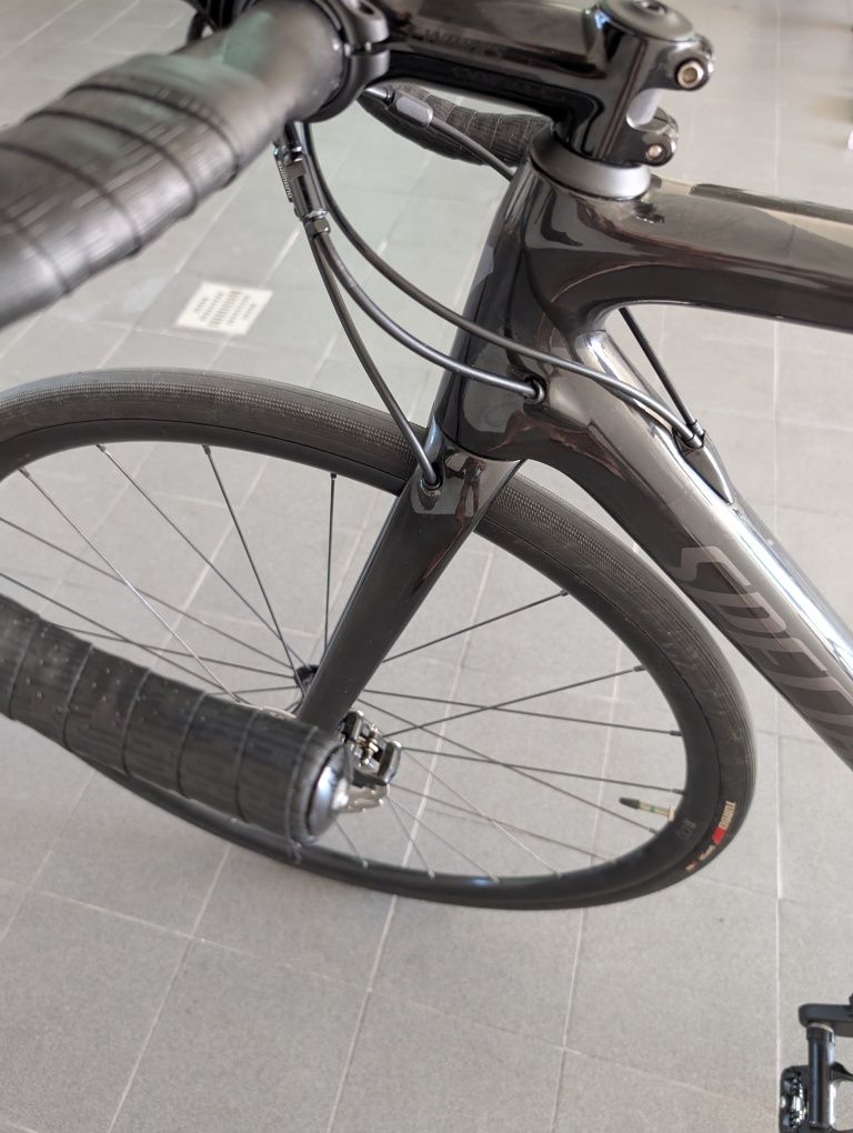 Specialized tarmac Sl6 52 com um ano fatura e garantia