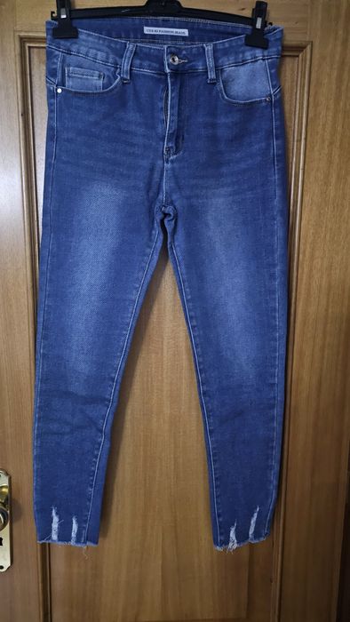 Calças  de ganga com elastano
