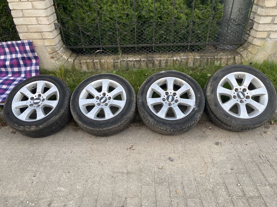 Alufelgi BBS  5x120 z oponami.