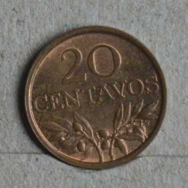 Portugal 20 centavos 1974 - olx X10558