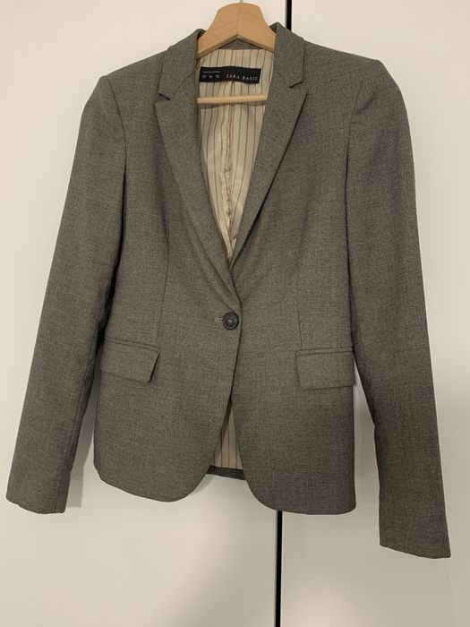 Marynarka Zara XS szara