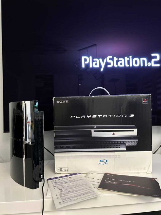 Konsola PS3 CECHA00 ("CECHC04") dysk 500GB, oryginalny pad + karton