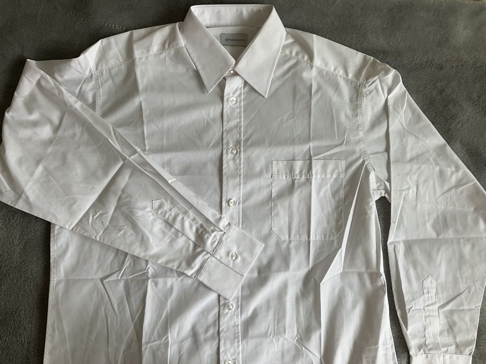 41_nieużywana biała koszula