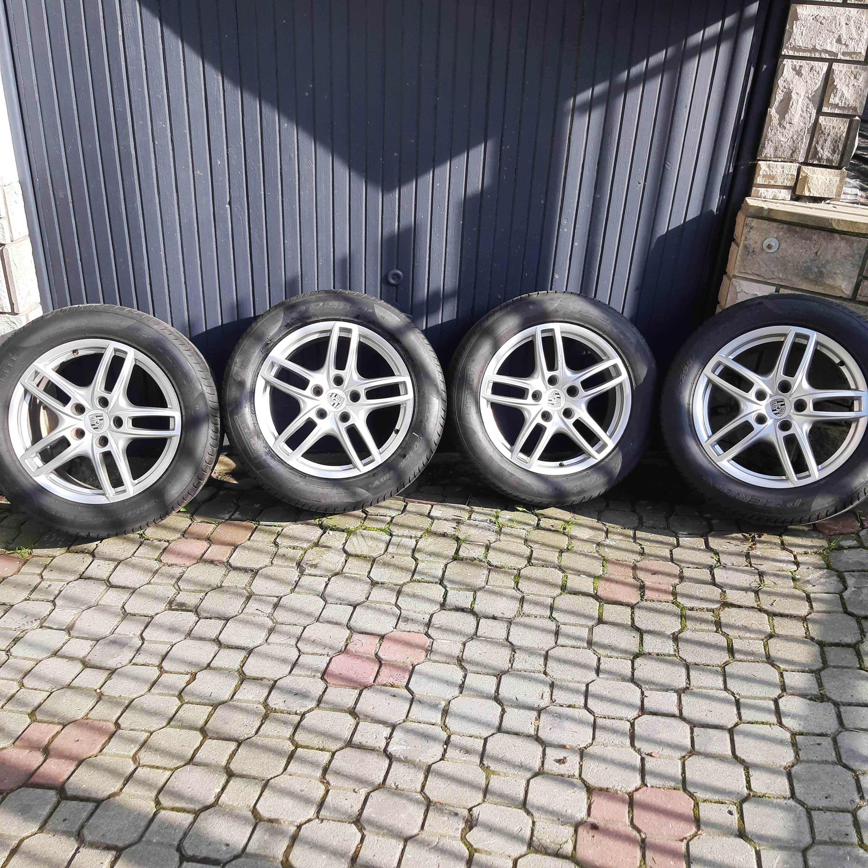 felgi z oponami Porsche Cayenne II 7P5