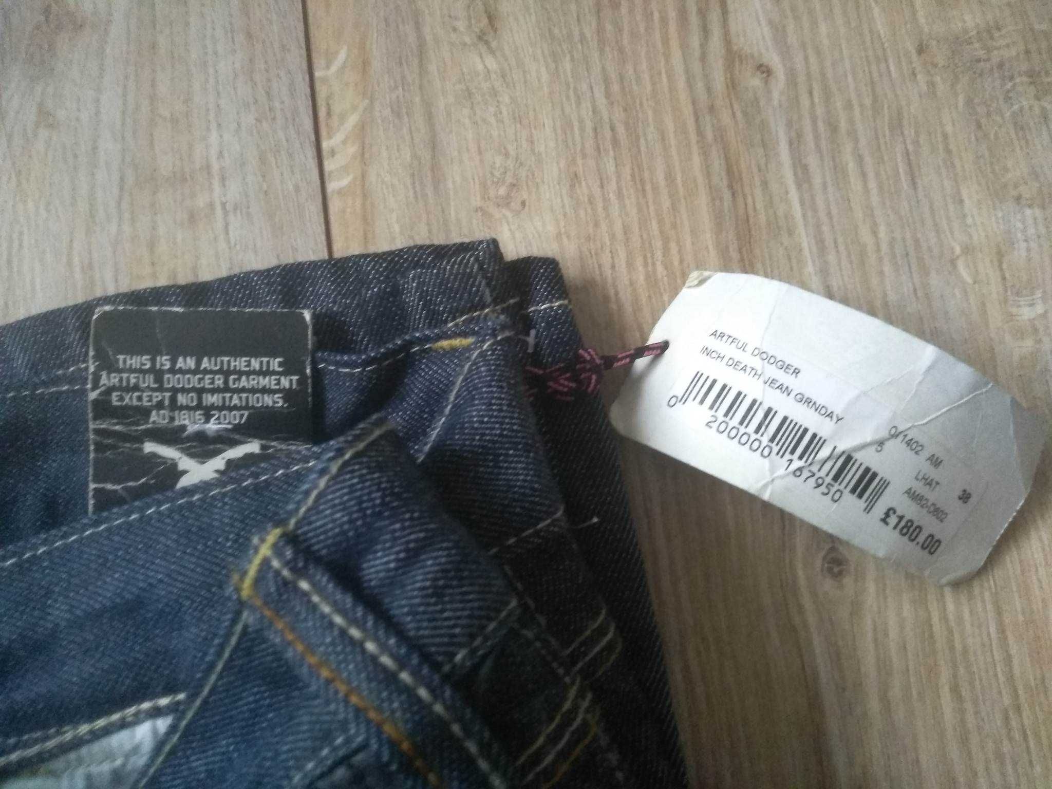 Artful Dodger jeans size 38 Nowe jeansy Unikat vintage Rare