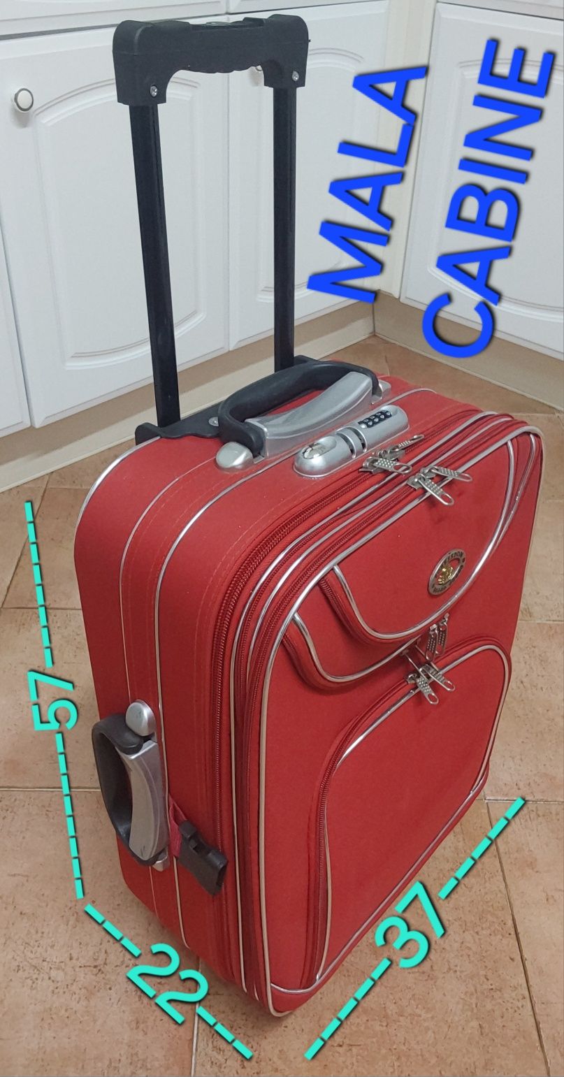 MALA DE VIAGEM DE CABINE COM CADEADO CÓDIGO.Arrumação,Casa,Quarto,Sala