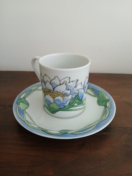 Chávenas de café com pires Novas - Näckros Water Lily da SPAL