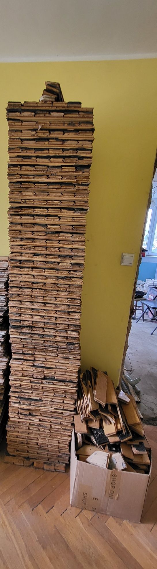 Parkiet dębowy jodełka klasyczna 400x65 gratis listwy