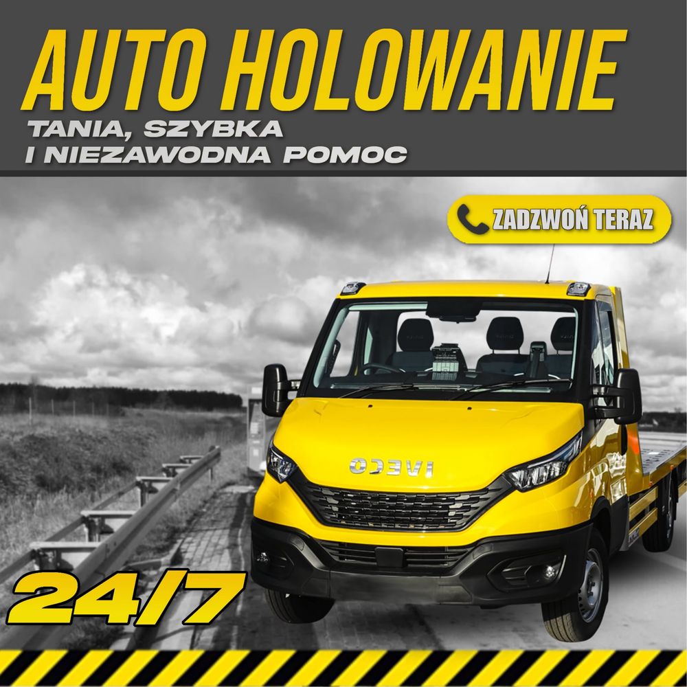 Auto Pomoc Drogowa Laweta Holowanie S8 A1 A2 s14. NAJLEPSZE CENY