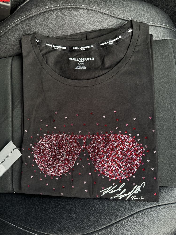 Футболка Karl Lagerfeld Paris L, XL колір в ассортименті